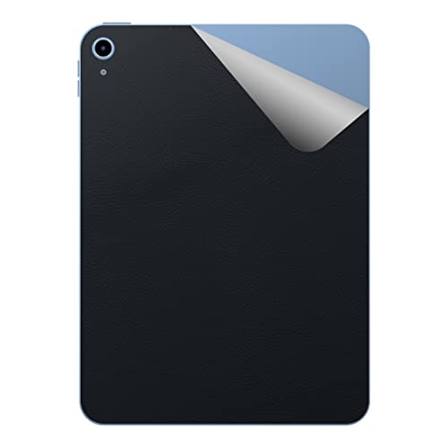PDA工房 スキンシール iPad (第10世代・2022年発売モデル)対応 【レザー調・ブラック】