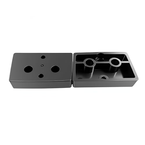 Motorcycle Tour Pack Pak Latch Spacers para Harley Davidson Touring Road King Road Glide FLTRX Electra Glide Street Glide FLHX FLHT 1984-2013 (Negro) miniatura 4