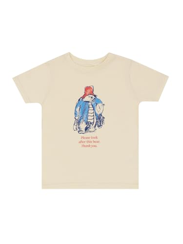 Out of Print Paddington Bear: Please Take Care Kids' T-Shirt - Officially Licensed Shirt for Book Lovers