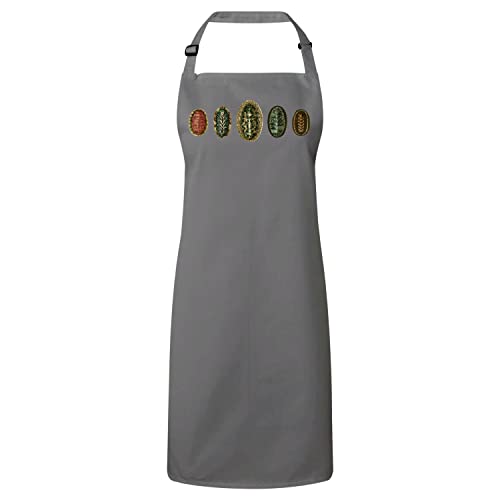 Tablier cuisine premium mollusques multicolores pour vos repas en famille