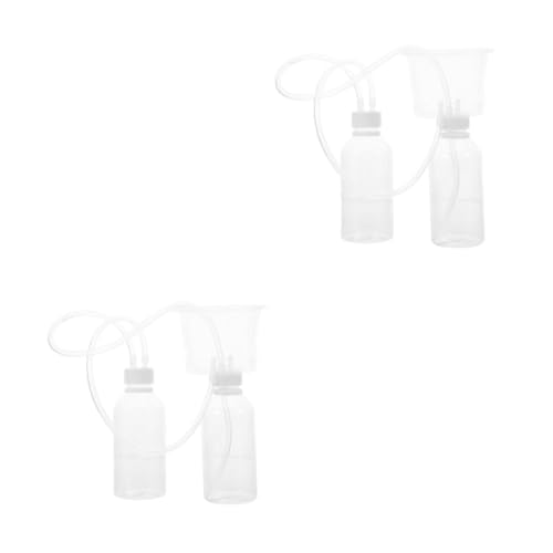 Gatuida 2 Piezas juguetes de experimentos científicos experimentos para juegos de agua experimentos científicos para fuente de agua de escritorio el plastico Transparent