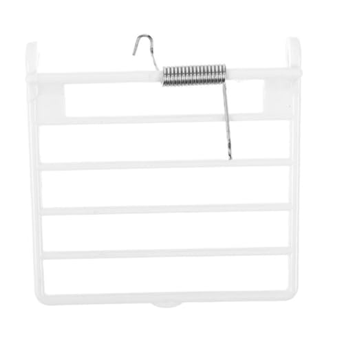 GREENADSCAPE Porte De Cage À Oiseaux Robuste en Abs Quincaillerie Polyvalente pour Fixations De Porte De Cage Métallique