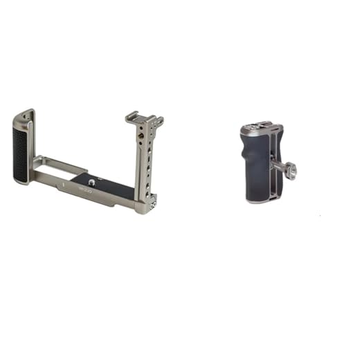 Image of Camera Cage Z F Aluminum Cage for Nikon ZF Camera (Cage and Titanium Handle)