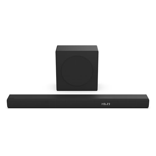 Hisense Soundbar HS3100-6-speaker surround sound system 480W Total Output Power 6.5Wireless subwoofer Rear surround speakers Dolby Digital Plus and DTS Virtual:X EzPlay and Bluetooth 5.3
