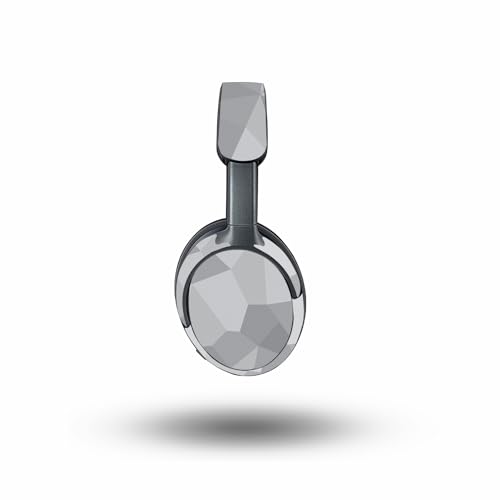 Image of MightySkins Skin Compatible with Bose QuietComfort Ultra - Gray Polygon | Protective, Durable, and Unique Vinyl Decal wrap Cover | Easy to Apply, Remove, and Change Styles