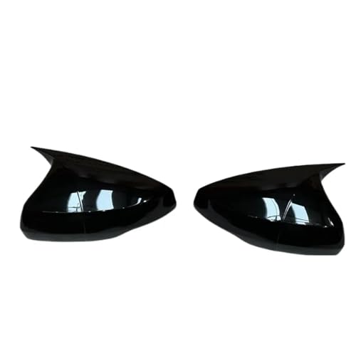 Couvercle de rétroviseur noir brillant pour VW Polo MK6 2018-2021
