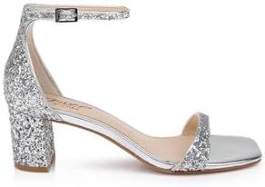 جوهرة Badgley Mischka Reese Simple Block Heel Sandal