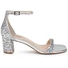 Jewel Badgley Mischka Reese Simple Block Heel Sandal