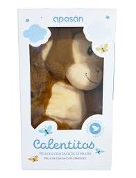 Aposan Calentitos Vaca Peluche Saco de Semillas (Mono)
