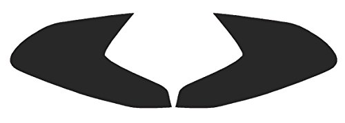 Precut Vinyl Tint Overlay Cover for 2013-2016 Ford Fusion Headlight Turn Signal Light (20% Dark Smoke)