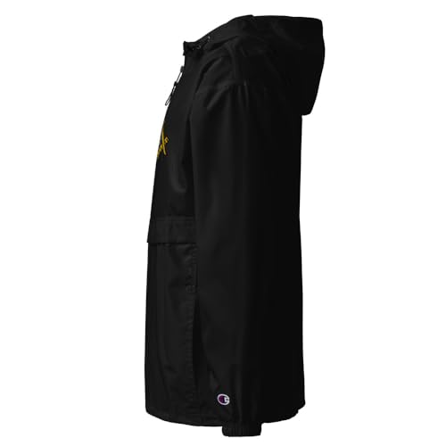 Masonic Embroidered Champion Packable Jacket, Freemason Windbreaker Jacket, SM-2XL2