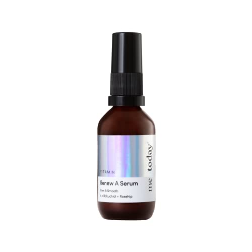 Me Today - Vitamin Renew A Serum, 30Ml, Anti-Aging Bakuchiol, Rosehip, Firming & Smoothing Face Serum For Mature Skin, Vegan #TOP24