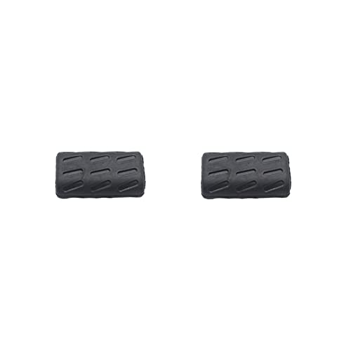 MoreChioce Cubierta de Goma de Pedal Moto, Cubierta de Palanca de Cambios de Goma para Motocicleta Protección AntiDeslizante de Motocicletas Compatible con 696 796 795 1100 (2Pcs Negro)