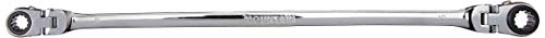 Mountain MTNRM810 Ratcheting Double Box Flex Wrench, 8x10mm