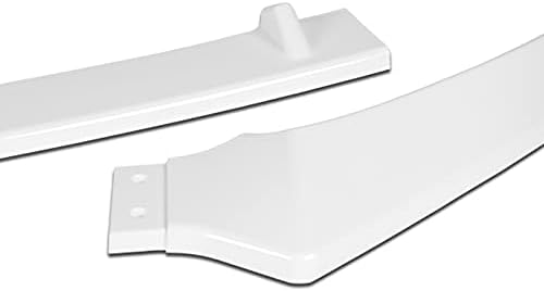 3pcs Front Bumper Lip Fit for Compatible with 2010-2013 Volkswagen Golf 6, Splitter Trim Protection Spoiler Sport-Style, Air Dam Chin Body Kit Splitter, ABS (Painted White)