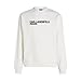 Produktbild KARL LAGERFELD JEANS Men's REG Essential Logo Sweat Sweatshirt, White, S