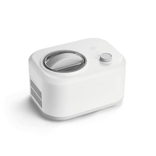 SPRINGLANE Eismaschine Eni 1 L mit selbstkühlendem Kompressor 100 W, Eiscremebereiter mit entnehmbarem Eisbehälter