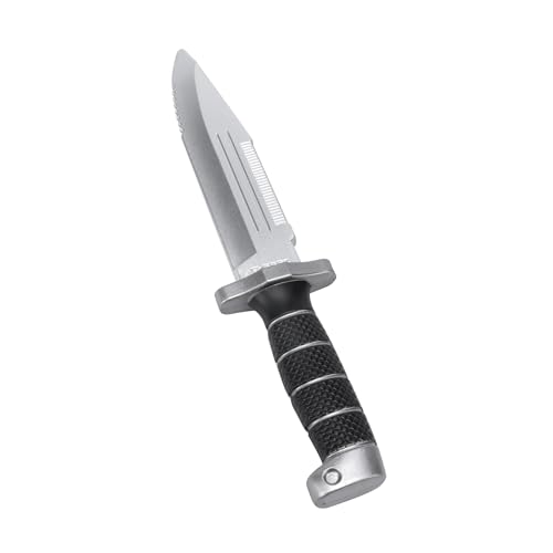 XMHBG 1 PCS Foam Swords Martial Arts Weapons Fake Knife Blunt Dagger Prop Realistic Dagger Toy Knife for Martial Art Training Costume Party Props(12)