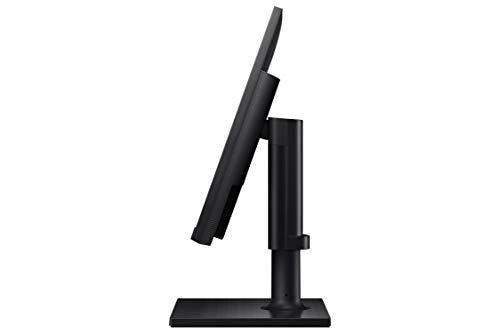 Image of SAMSUNG FT45 Series 24-Inch FHD 1080p Computer Monitor, 75Hz, IPS Panel, HDMI, DisplayPort, USB Hub, Built-in Speakers, Height Adjustable Stand, 3 Yr WRNTY (LF24T450FZNXGO),Black
