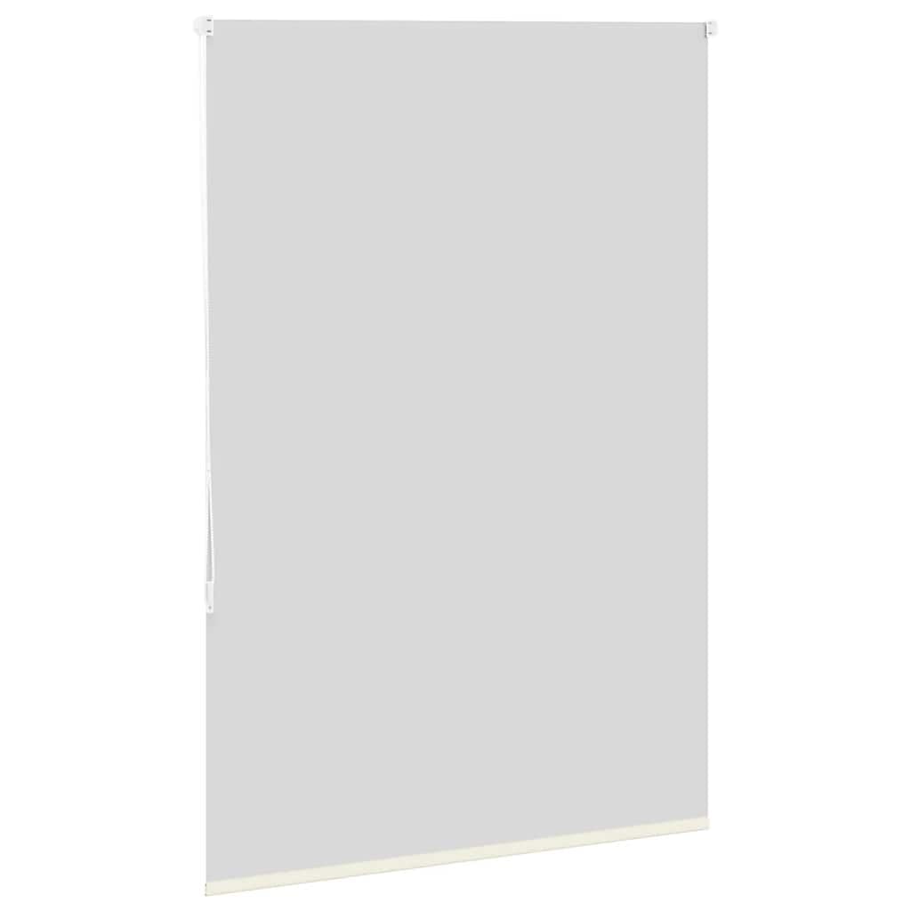 Tenda avvolgibile opaca, bianco sporco, 115 x 150 cm | 100% poliestere, facile da pulire, montaggio con viti o senza foratura, regolazione della catena