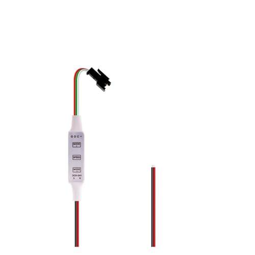 Controlador WS2812B rítmico para iluminar techos y muebles con luz LED