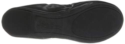 Lucky Brand Women's Emmie Ballet Flat, Black/Leather, 8 M Us #TOP3
