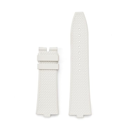 Bracelet FKM pour Vacheron Constantin Overseas bracelet en caoutchouc de luxe convexe 24mm