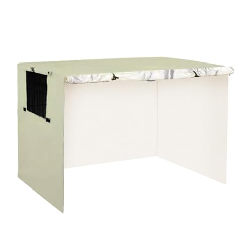 Dog Crate Cover, Pet Kennel Cover, Windproof, Sun Protection, Rainproof, Lightweight for Summer Wire Cages, 107cmx69cmx75cm