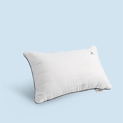 Image of SleepStore Granules Soft Cushion for Back & Spine Support, Pack of 1, 12x18 Inch | Multipurpose Adjustable Cushion for Office, Home & Travel | Shredluxe Fill - Blend of Memory Foam & Premium Fiber