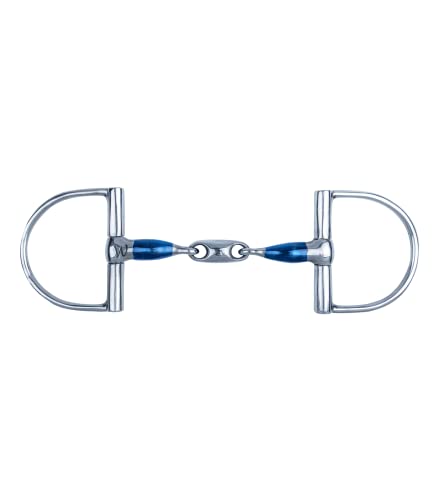 WALDHAUSEN Sweet Iron D-Ring Gebiss, doppelt gebrochen, 13.5 cm