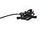 SHIMANO Disc Brake Assembled Set, Bl-Mt200(R), Br-Mt200(R), Blac