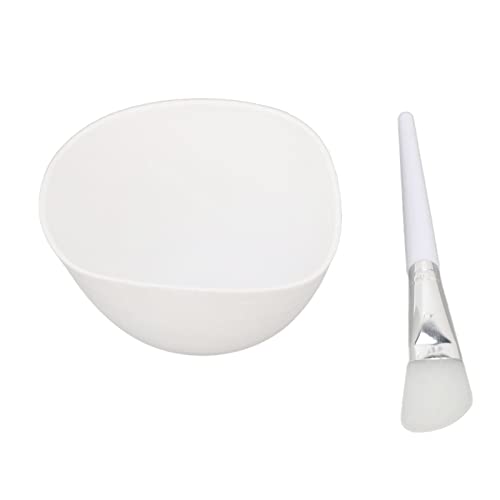 EVTSCAN Face Mask Mixing Foldable Bowl Set DIY Silicone Lightweight Exquisite Silicone Brush Set