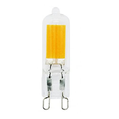 wangdahua Super Helle G9 LED Glühbirne 7W 9W 12W15W 220V Glas Lampe Kalten Weiß/Warmweiß Konstante Leistung Licht LED Beleuchtung G9 COB Lampen Für Keller Haus Garten,White1pc,12W Cover