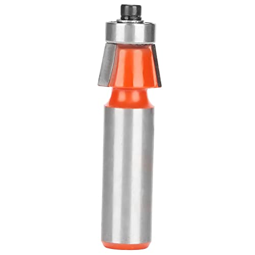 Haofy Punta per Taglio Smussato a 15° Punta a Doppio Taglio per Smussare Laminati con Fresa per la Lavorazione del Legno in Materiale Duro