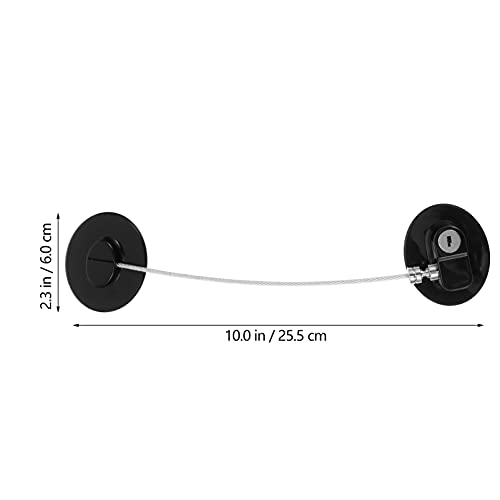 TomaiBaby 4Pcs Janela Restritor Janela Da Porta da Segurança Do Bebê Fechaduras Fechaduras Criança F