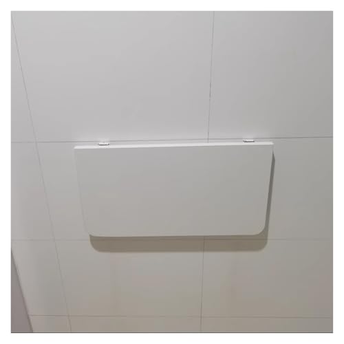 Table pliante murale blanche 40x20 bureau rabattable et table à manger cuisine