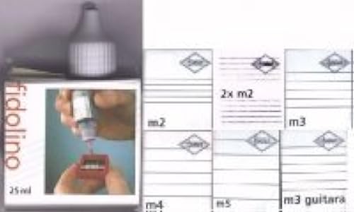 Geschenkartikel Fidolino Set m2-682 Notenlinienroller mit Tinte Geschenkartikel Fidolino Set m2-682 Notenlinienroller mit Tinte