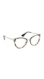 Designer: Prada Prada Damen 0PR 53UV Brillengestell, Braun (Medium Havana), 50