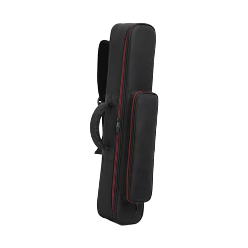 Generic Bolsa de ombro para saxofone, bolsa prática para transporte de instrumento musical, saxofone, clarinete, estojo para sax reto, é