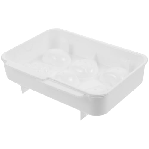 Bandeja para hielo reutilizable en forma de fruta blanca miniatura 1