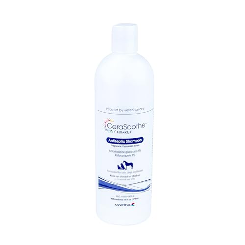 CeraSoothe CHX+KET Antiseptic Shampoo