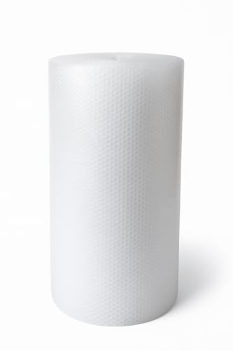 Image of Premium Bubble Wrap Packing Roll for Safety, Multipurpose Packing Needs 1 Meter Wide Transparent (60 Gsm, 50 Meter)