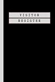 Visitor Register Book | Simple & Clean Book for Visitor Registry | 6x9' 120 Pages | Visiting Log...