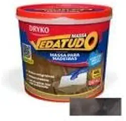 Massa para madeira reparo e calafetação 400 g - Vedatudo - Dryko (Branco)