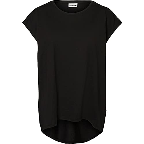 NOISY MAY NMMathilde Loose Long Top Frauen T-Shirt schwarz XS – Ansicht 1