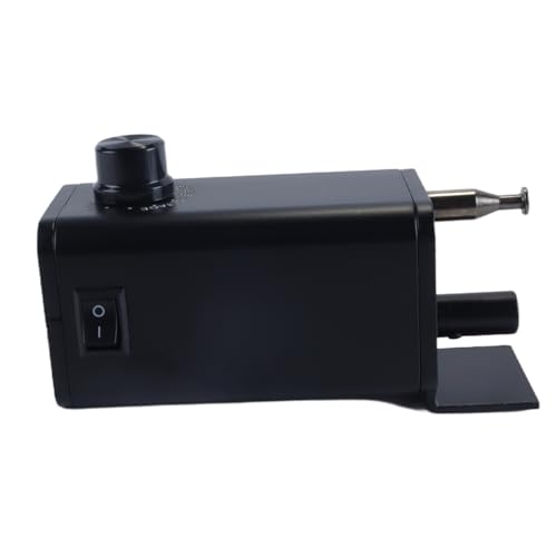 Durlo Grill-Drehspießmotor, Tragbarer Elektrischer Grill-Drehspießmotor (10 W, 5 V – 12 V) Mit Einstellbarer Geschwindigkeit, USB-Kabel, Für Picknick, Camping, Lagerfeuer, Küche
