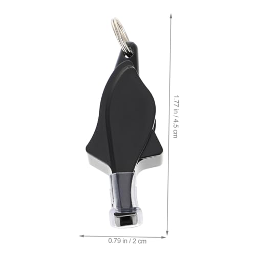 Silbato de árbitro de acero inoxidable para exteriores miniatura 2