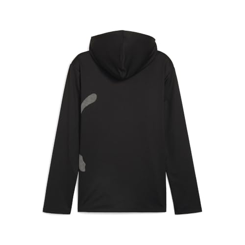 PUMA Mens Train All Day Cat Hoodie Casual Outerwear Casual - Black - Size L2