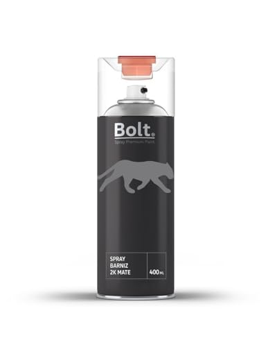 Spray Premium Barniz 2K Mate Bolt 400 Ml