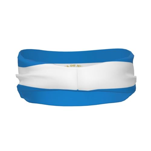 Image of Cute Flag Headbands Women Men Flag Sweatband Sports Headband for Running, Cycling, Yoga Gym, Working Out